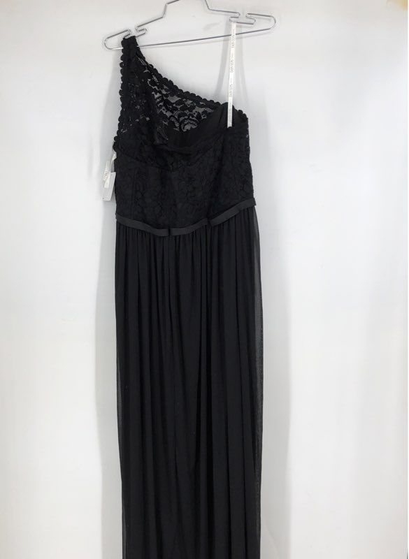NWT David's Bridal Women's Black Maxi Dress - Size 14