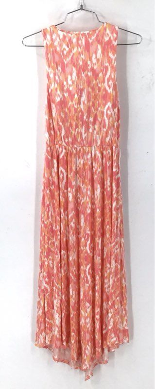 NWT Soma Weekend Women's Pink Ikat Maxi Dress - Size XS