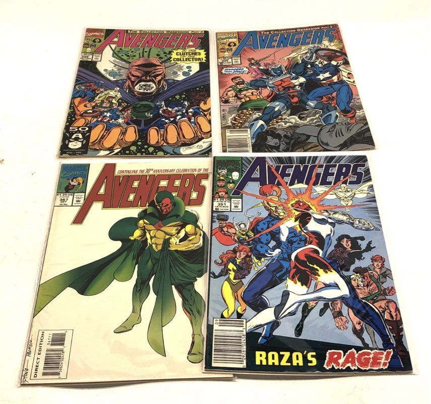 Marvel and DC Comic Book Lot 1980s-Modern Avengers Batman Superman 21 Comics