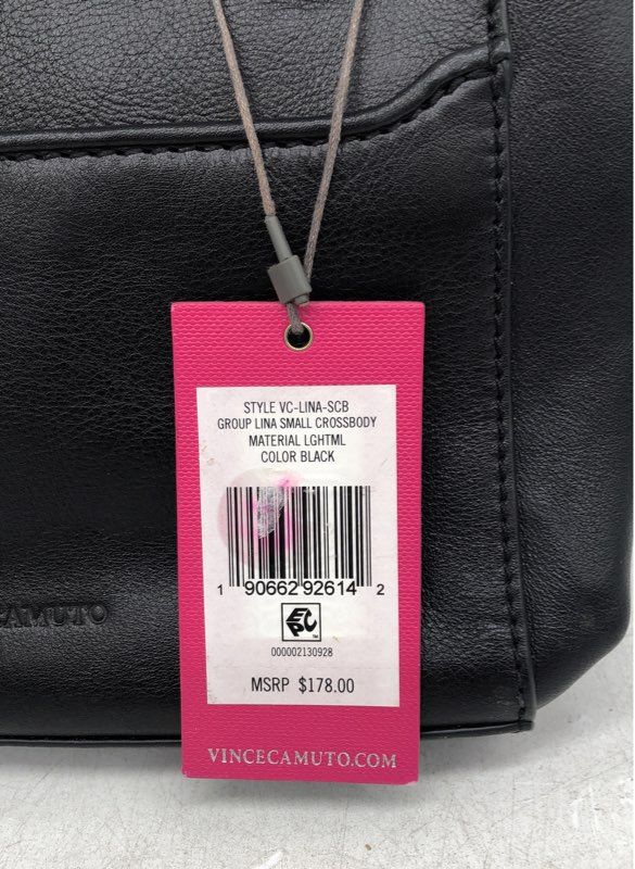 NWT Vince Camuto Black Lina Small Crossbody Bag