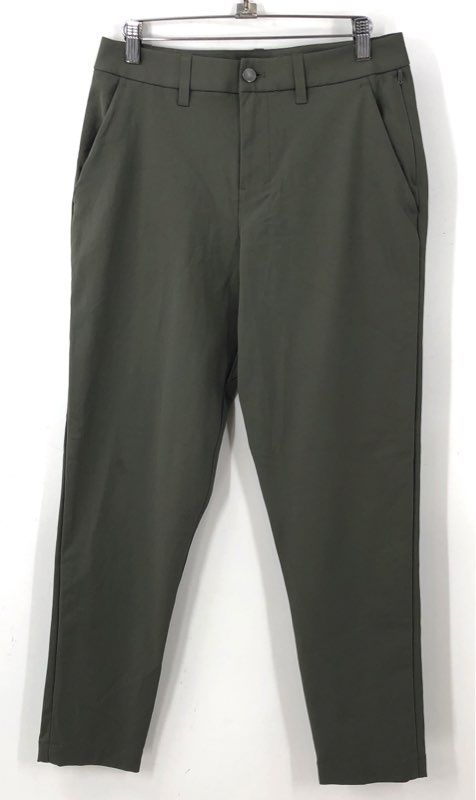Lululemon Women's Green Brown Chino Pants - Size 28 Lot Of 2