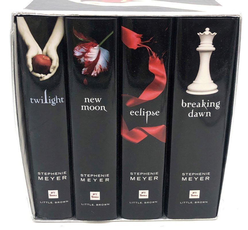 Stephenie Meyer Twilight Saga Complete 4 Book Set Hardcover New Moon Eclipse