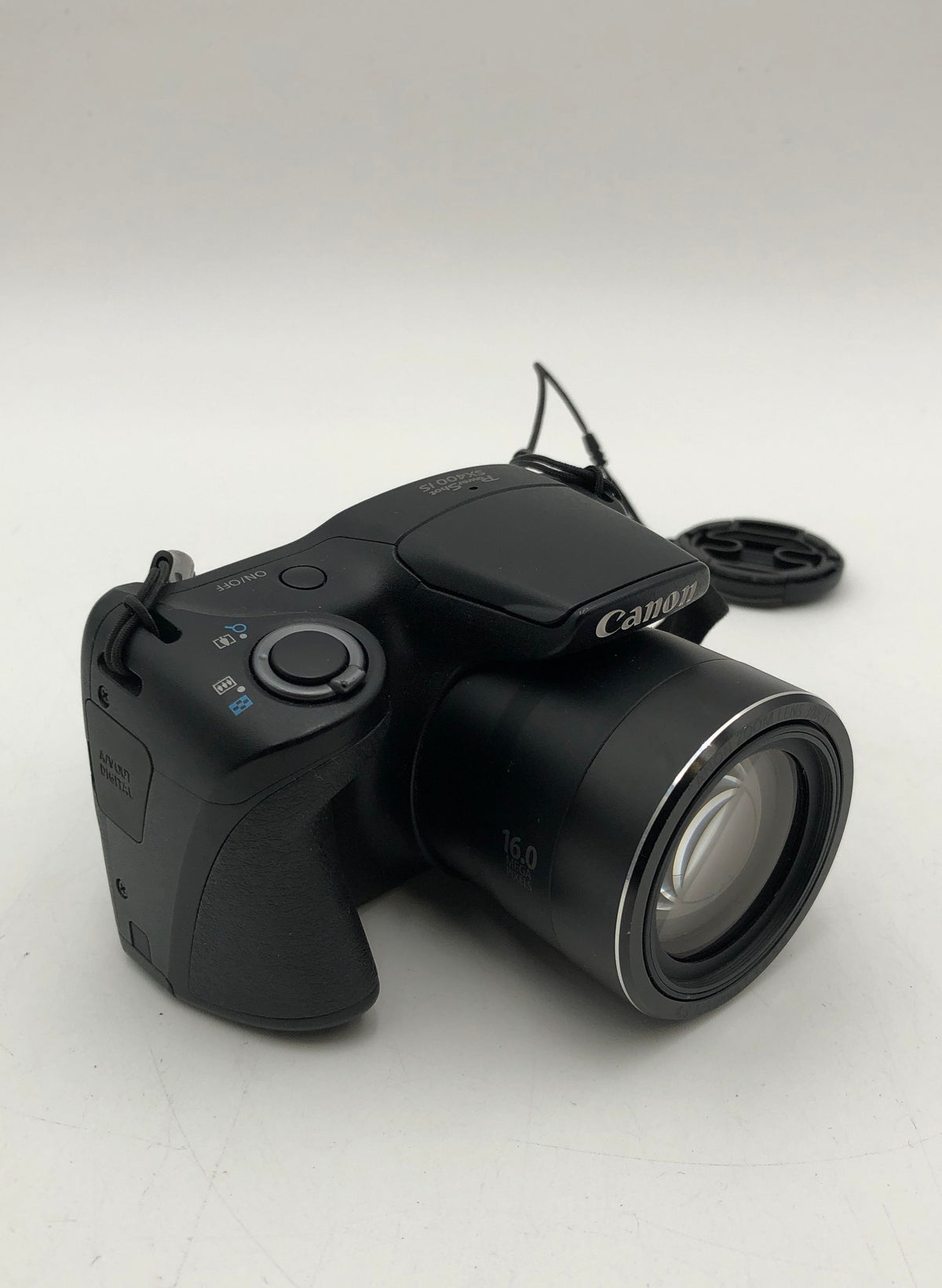 Canon PowerShot SX400 IS 16MP Digital Camera with Bag Tripod & Charger