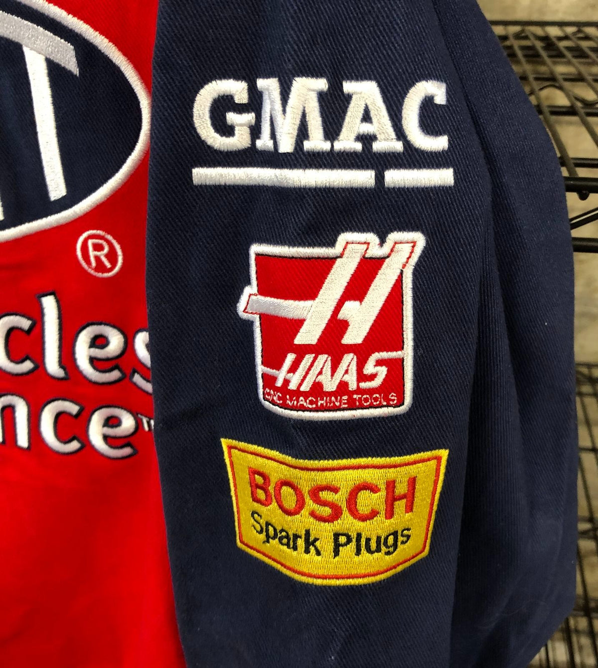 Chase Authentics Men's Red/Blue/White Dupont Jeff Gordon Racing Jacket - Size XL