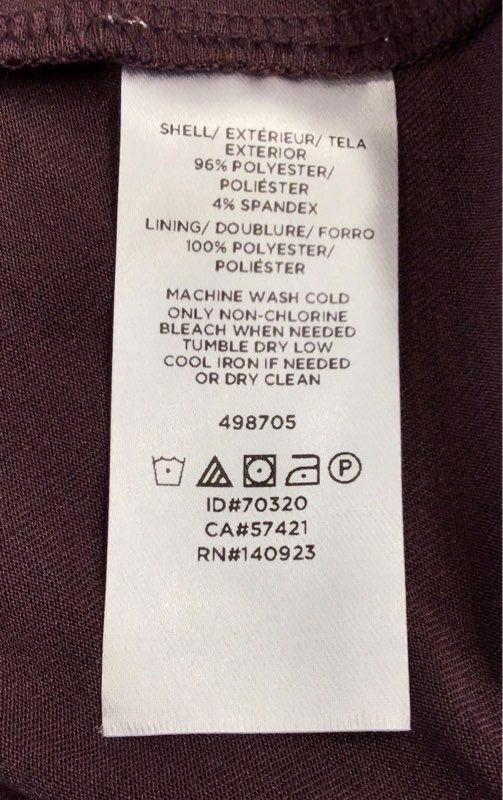 NWT Loft Women's Burgundy A-Line Dress - Size XL