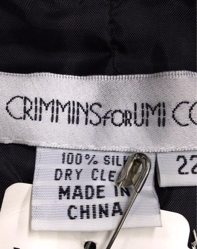 NWT Anne Crimms For UMI Collections Women's Burgundy Silk Shift Dress - Size 22