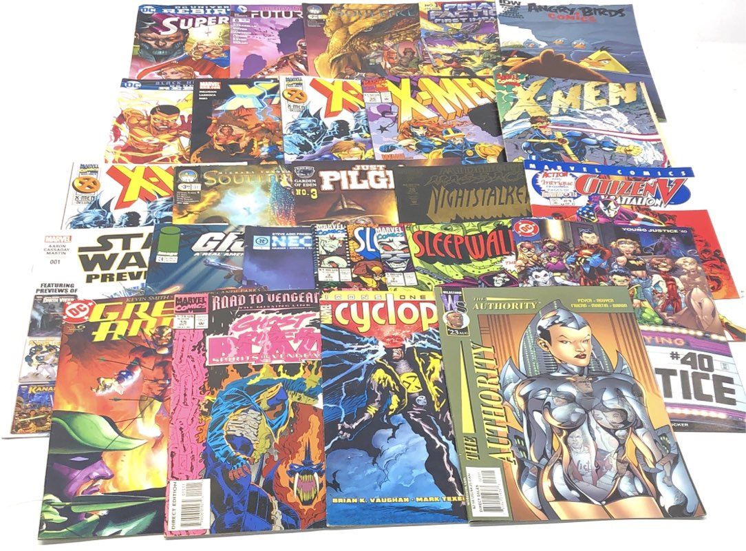 Comic Book Lot Marvel DC Image IDW 1990s-2020s Superhero 29 Comics