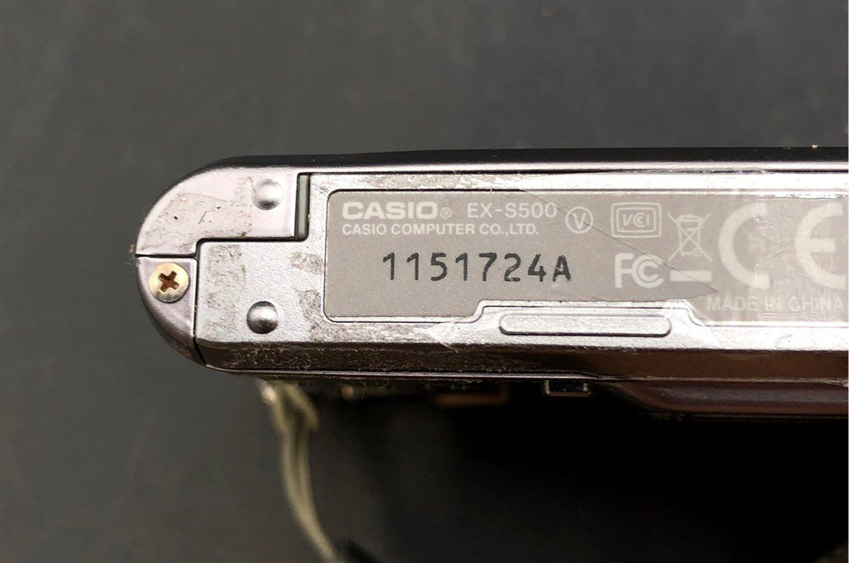 Casio Exilim EX-S500 5.0MP Compact Digital Camera