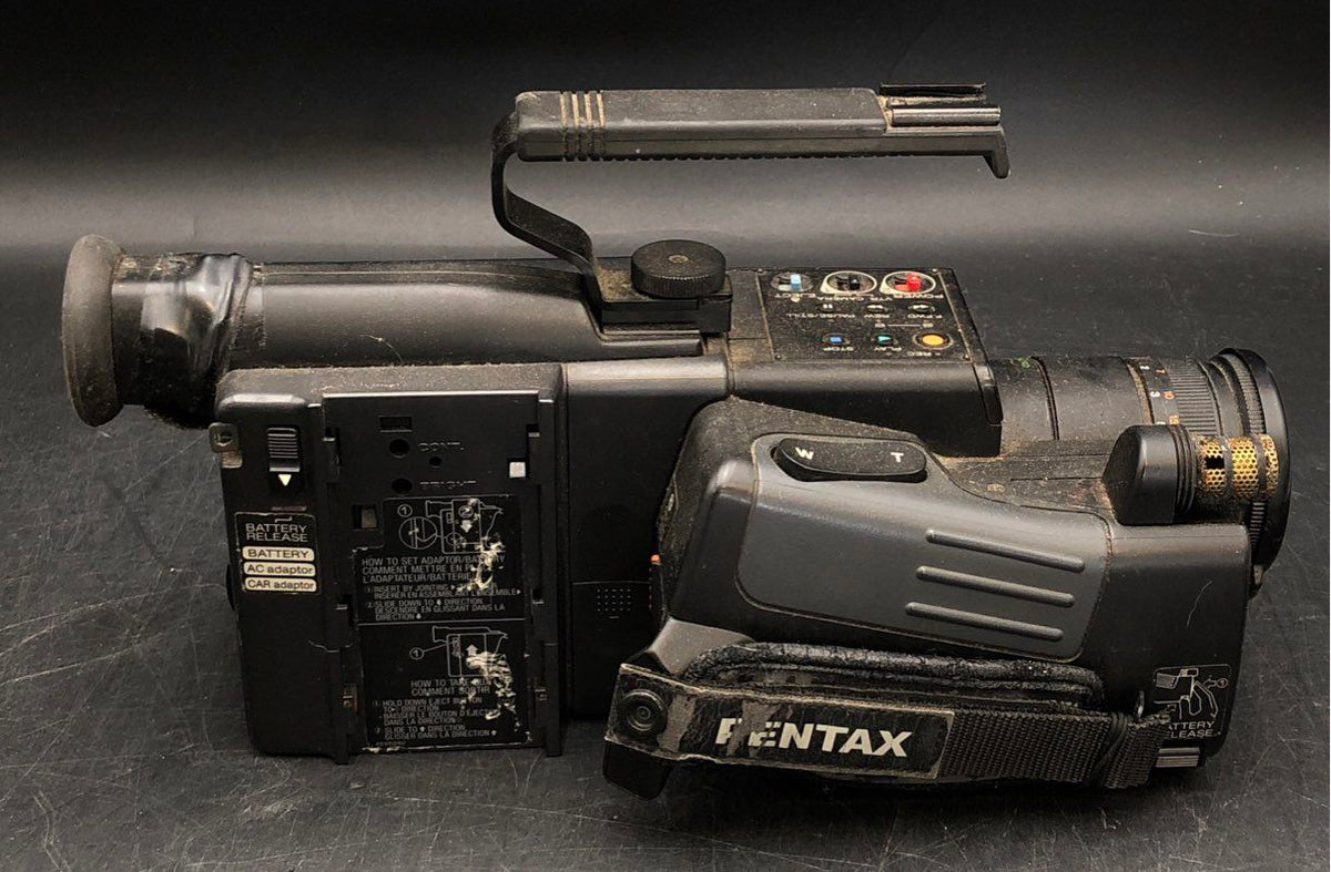 Pentax Movie 8 Video Camera With Accessories