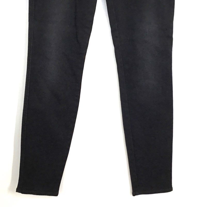 J Brand Women's Black Sailor Button High Rise Skinny Stretch Jeans Sz 26