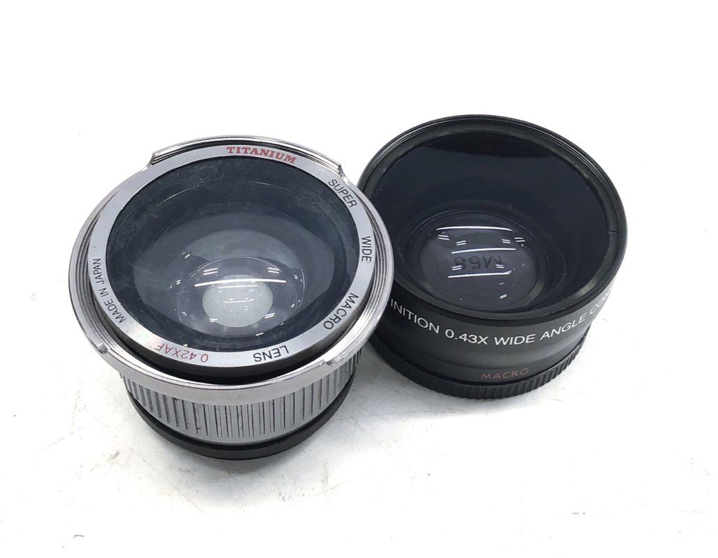 Vintage Camera Lens Lot 7 Pieces Vivitar Kiron Kalimar 80-200mm Zoom Lenses