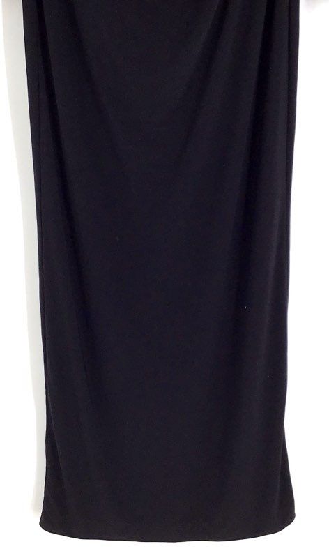 Vince Camuto Women&#39;s Black Long Sleeve Ruched Maxi Dress - Size 2