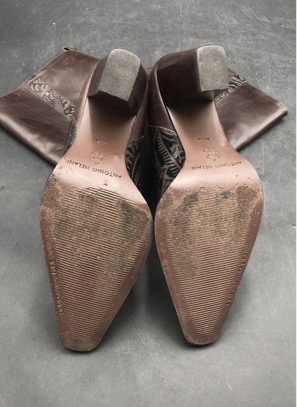 Antonio Melani Women's Brown Western Boot - Size 8.5M