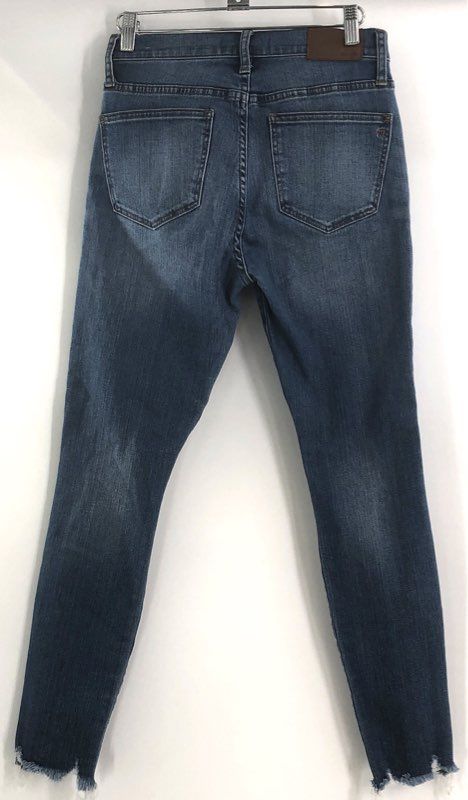 Madewell Women's 10" High-Rise Skinny Jeans Blue Distressed Sz 26 Lot of 2