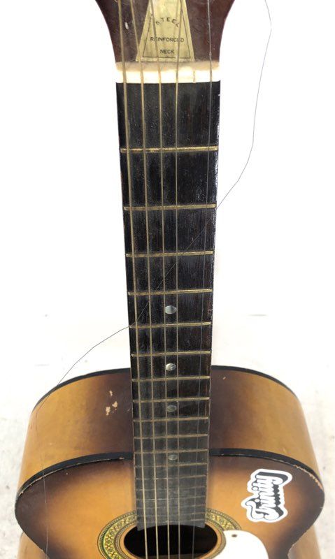 Global Brown 6 String Musical Instrument Acoustic Guitar