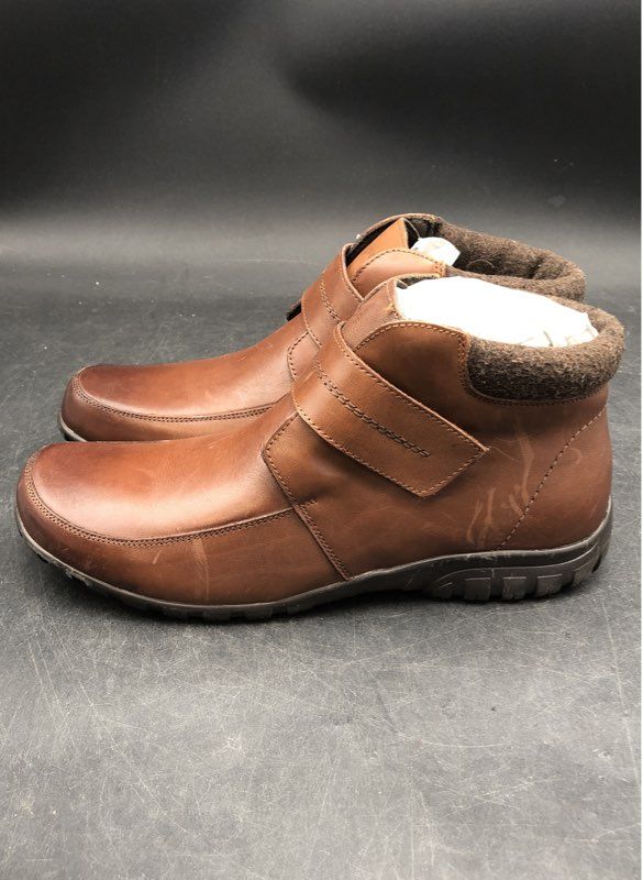 Propet Women's Brown Leather Ankle Boots - Size 10 M