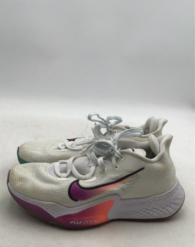 Nike Men&#39;s Air Zoom BB NXT CK5707-100 White Athletic Shoes - Size 7.5