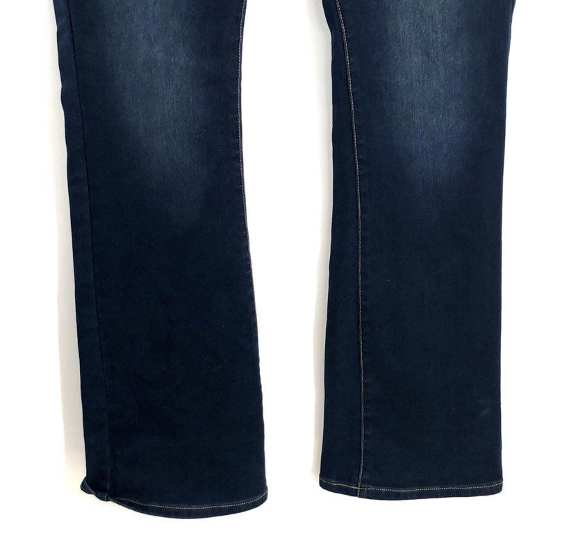 Vintage Harley-Davidson Women's Pull-On Bootcut Stretch Jeans Dark Wash Sz 31