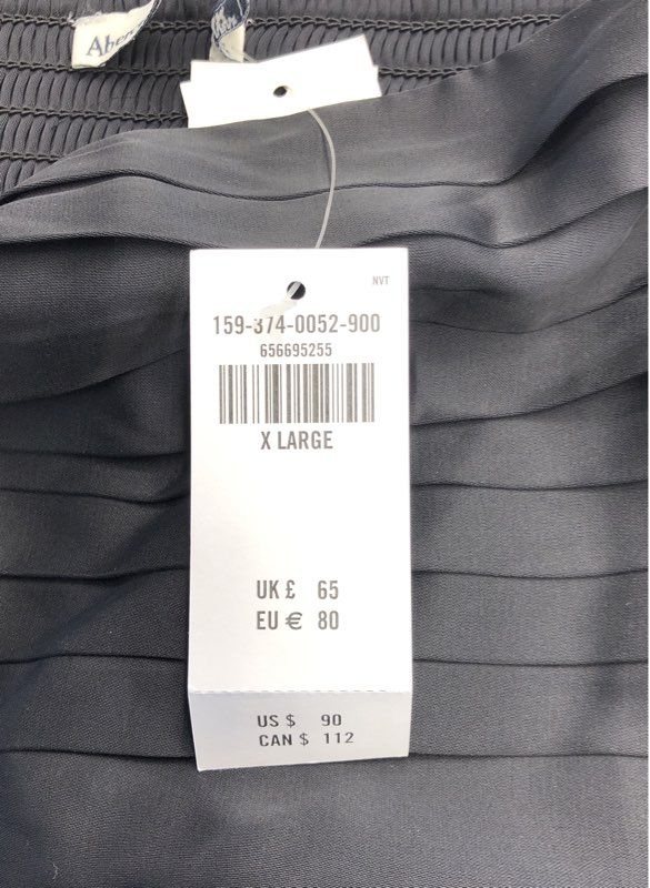 NWT Abercrombie & Fitch Women's Black Mini Dress - Size XL