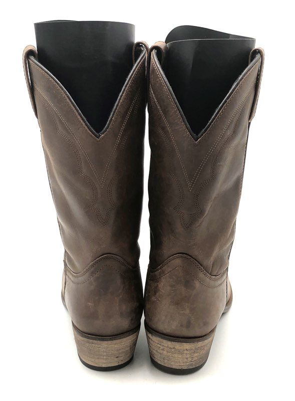 Dingo DI 5764 Brown Leather Square Toe Western Cowboy Boots Men's Size 9 D