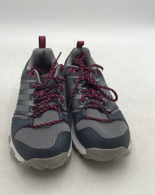 Adidas Women&#39;s Galaxy Trail BA8645 Gray Low-Top Running Shoes - Size 8