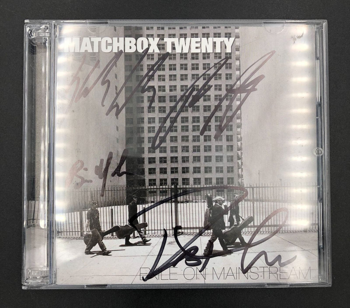 RARE Copy of Matchbox Twenty &quot;Exile on Mainstream&quot; CD with Band Autographs