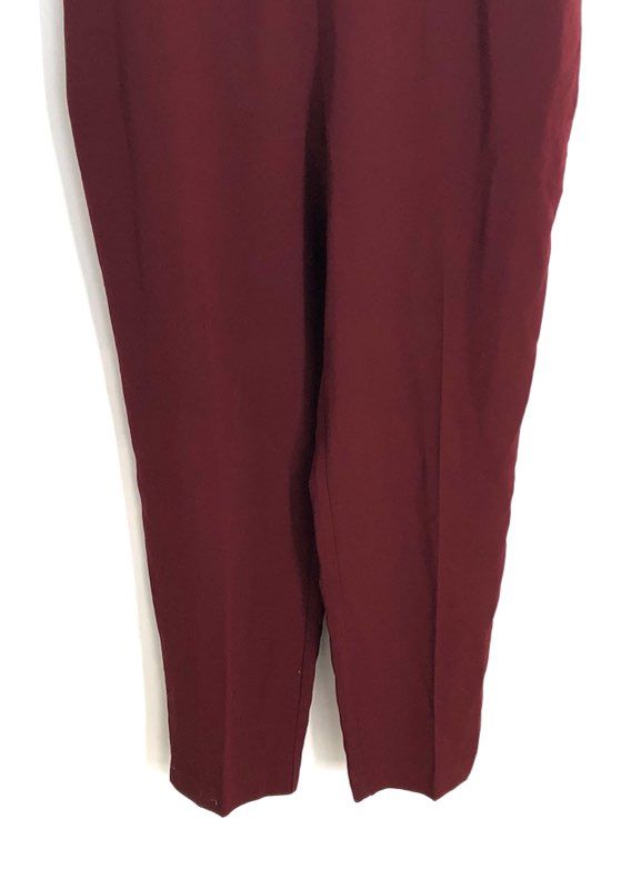 White House Black Market Women's Grenadine Velvet Jumpsuit Flutter Sz 10 NWT