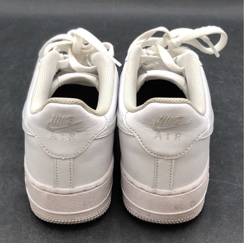 Nike Air Force 1 LE Triple White GS Low Top Sneakers Size 7Y