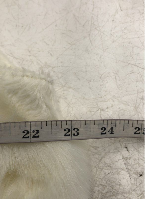 Rachel Zoe Women's White Fur Vest - Size L