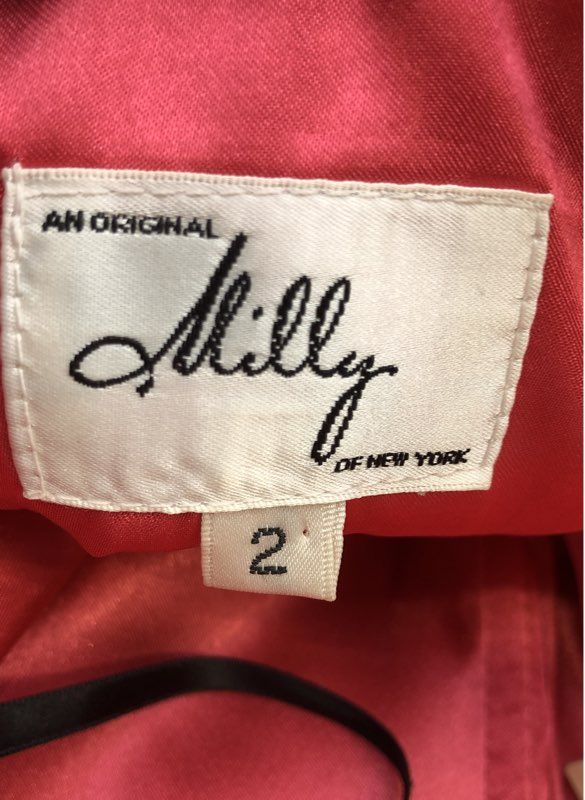 NWT Milly Women's Black Strapless Mini Dress - Size 2