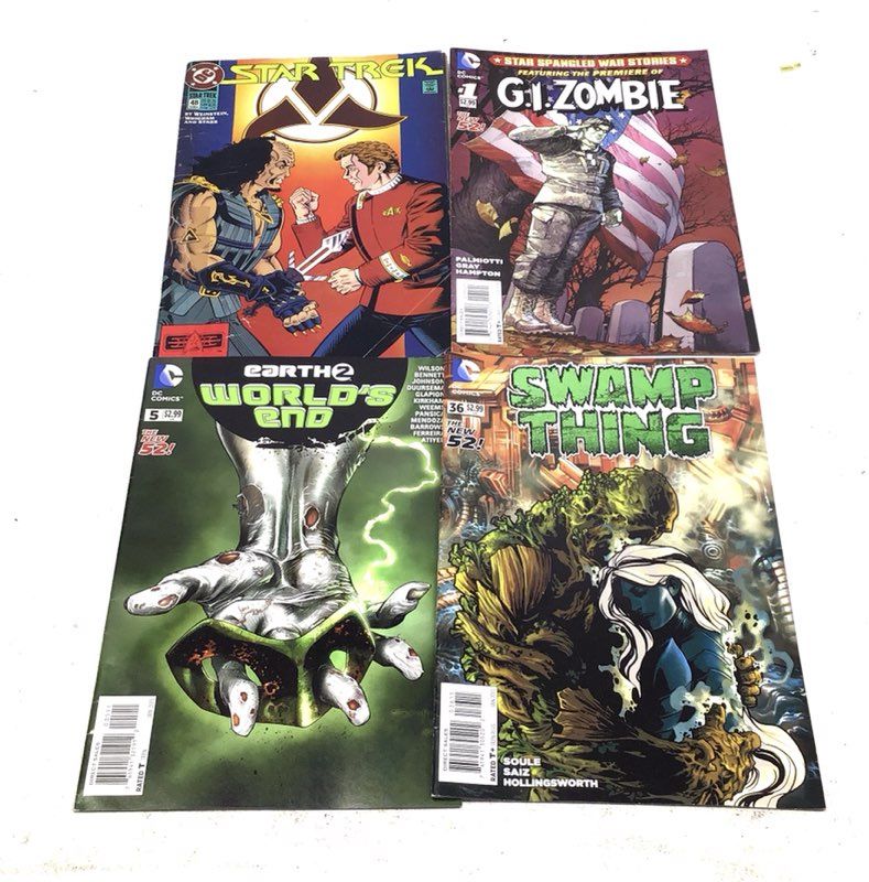 DC Marvel Comic Lot 26 Comics Nightwing Swamp Thing 1977-2024 Modern Bronze