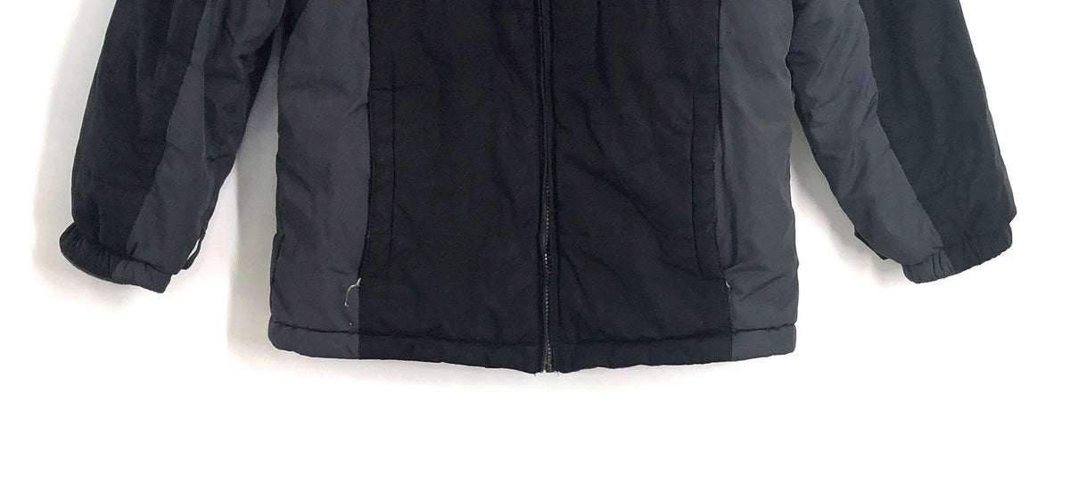 Free Country Men's Black Gray FCXtreme FCX90 Insulated Puffer Jacket Sz M