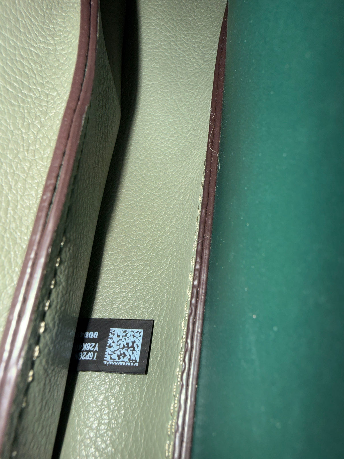 Michael Kors Green Pebbled Leather Mini Backpack Gold Hardware COA