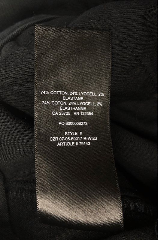 Wilfred Free Women's Black Brennan Utility Carpenter Pants Sz 6 NWT