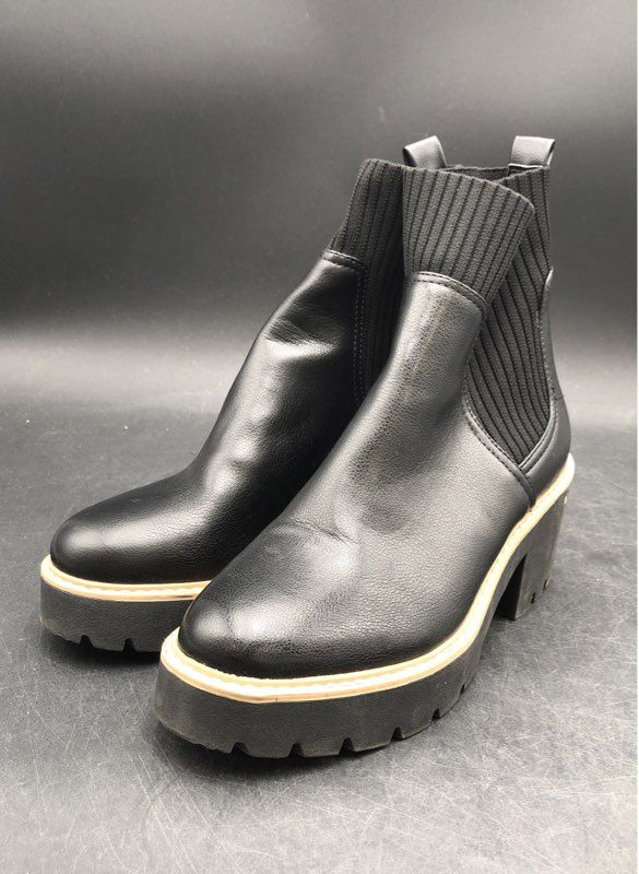 Dolce Vita Women's Trooper Black Ankle Boots - Size 7.5