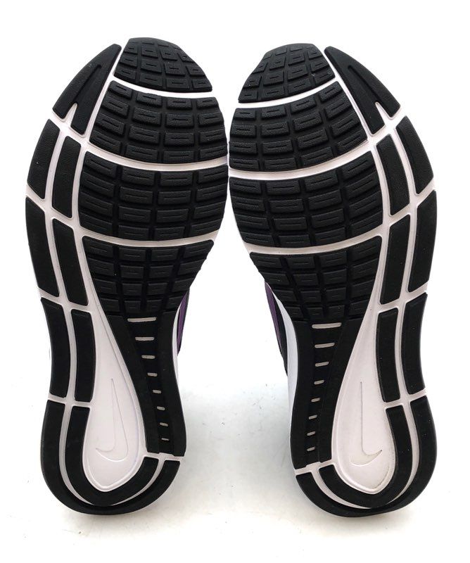 Nike Air Zoom Structure 24 Black Hyper Violet Running Shoes Men's Size 11.5