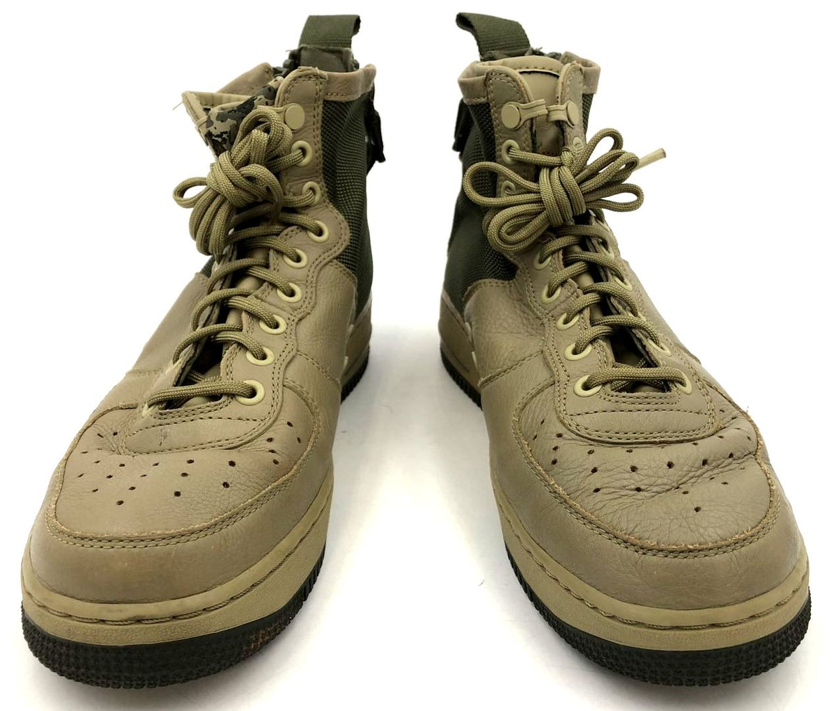 Nike SF Air Force 1 'Mushroom' Men's Olive/Forest Green Sneakers - Sz 7.5 (+COA)