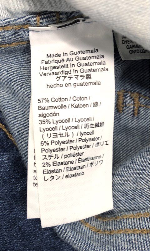 Madewell Women's Blue 10" High-Rise Skinny Button Fly Jeans Size 29