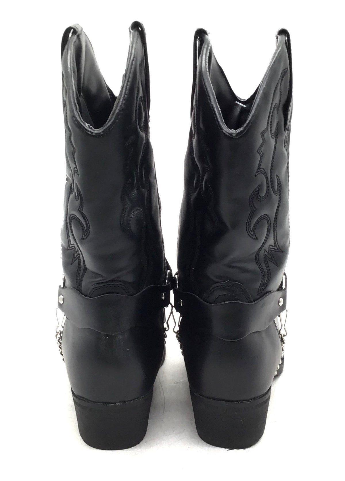 Dan Post Children's Black Cowboy Boots - Size 4