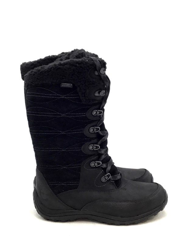 Timberland Women&#39;s EK Willowood 5847A Black Mid-Calf Snow Boots - Size 7.5