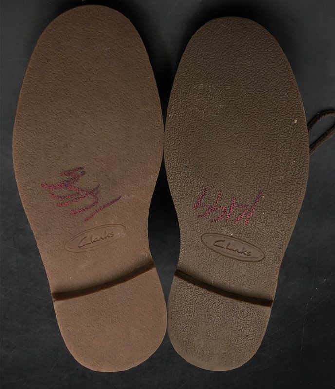 Clarks Men's Bushacre 2 Brown Chukka Boots - Size 9M