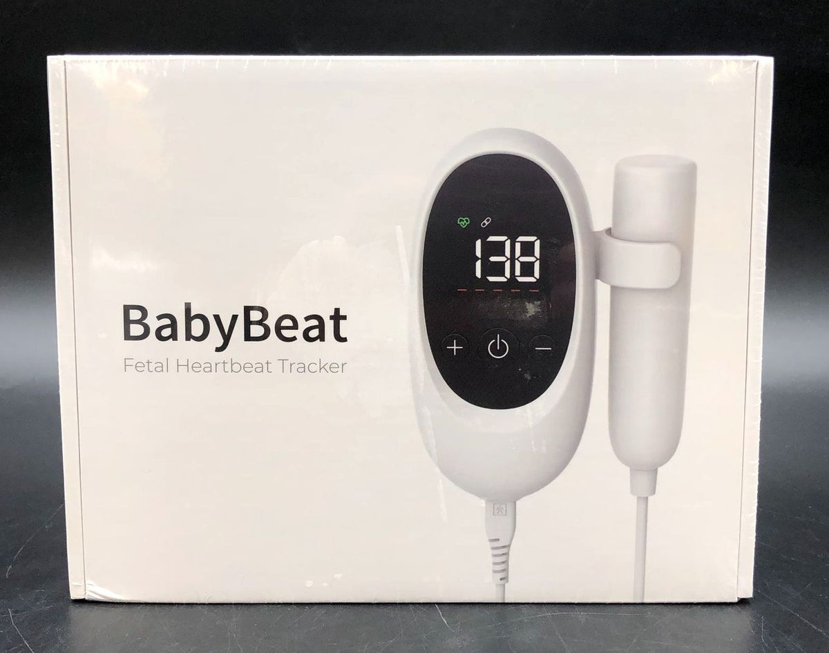 SEALED BabyBeat Lot of 2 Fetal Heartbeat Doppler Tracker Monitors