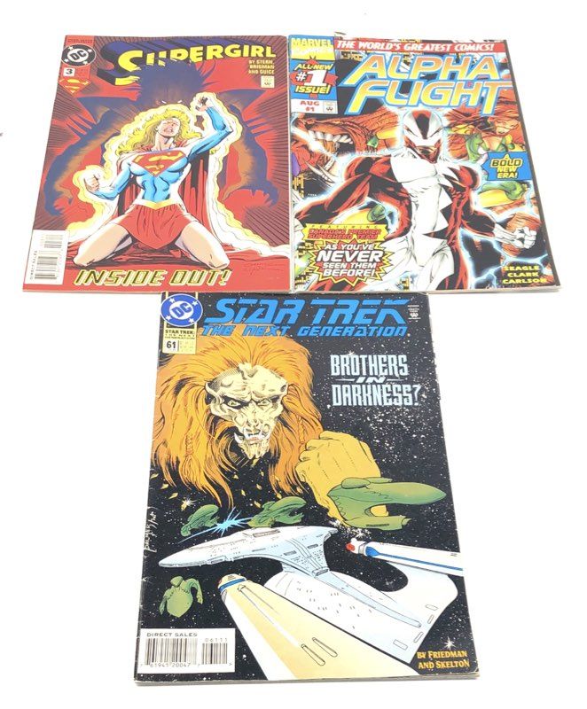 Comic Book Lot Marvel DC Mixed Eras 1980s to Modern 25 Comics