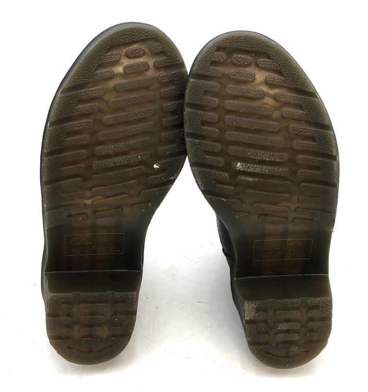 Dr. Martens Cadence Distressed Brown Heeled Chelsea Boots Women's Size 7