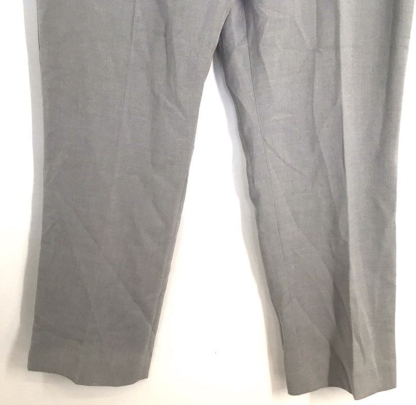 Tahari Arthur S. Levine Women's Gray Straight Leg Dress Pants Suiting Sz 16
