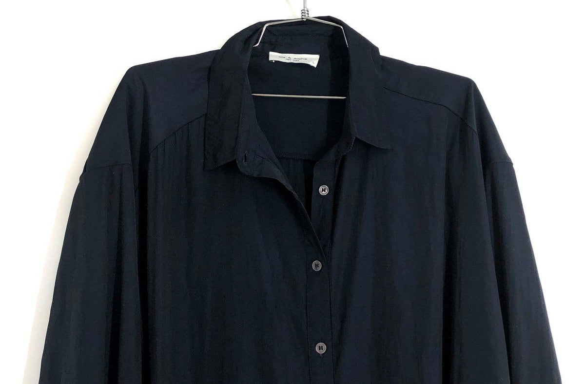 Lola and Sophie Women's Nightwatch Tunic Shirt Button Up Long Sleeve NWT Sz L