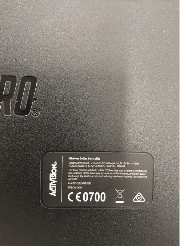 Activision Guitar Hero World Tour 2000s Wireless Guitar Controller Lot of 4