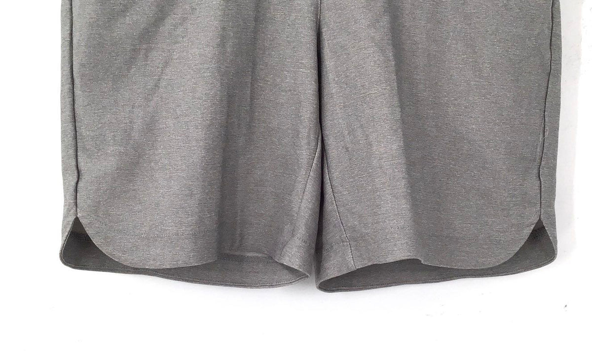 NWT Lady Hagen Women's Gray Tummy Control 7" Athletic Shorts - Size M