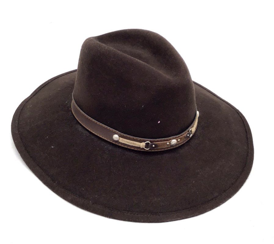 Dallas Hats Women's Brown Fedora Hat - Size M