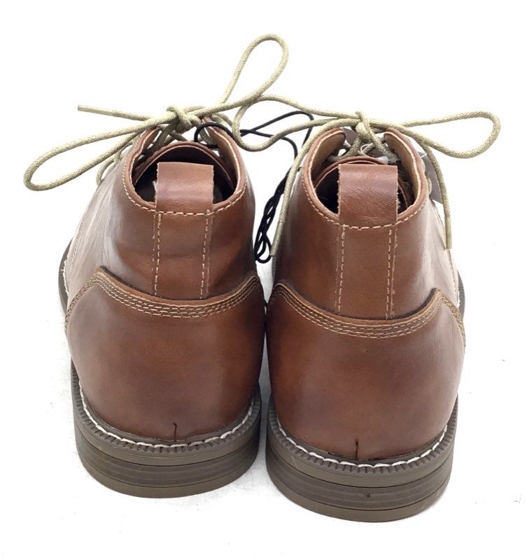 NWT St. John's Bay Men's Cognac Brown Chukka Boots - Size 8.5M